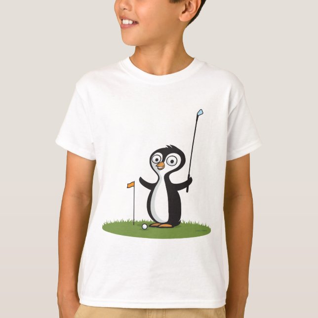 PingvinGolf T-shirt (Framsida)