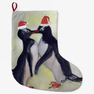 Pingvinkyss Stor Julstrumpa