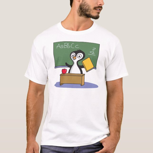 Pingvinlärare T-shirt (Framsida)