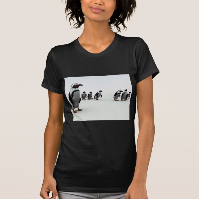 Pingvinline up tee shirt (Framsida)