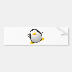Pingvinlinuxen avbildar tuxen bildekal