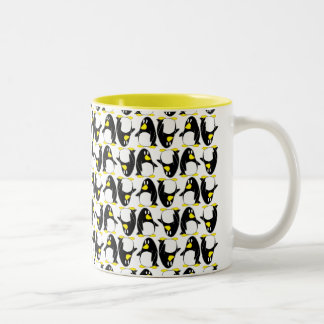 Pingvinmugg Två-Tonad Mugg