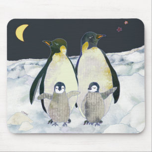 Pingvinnatt i antarcticen musmatta