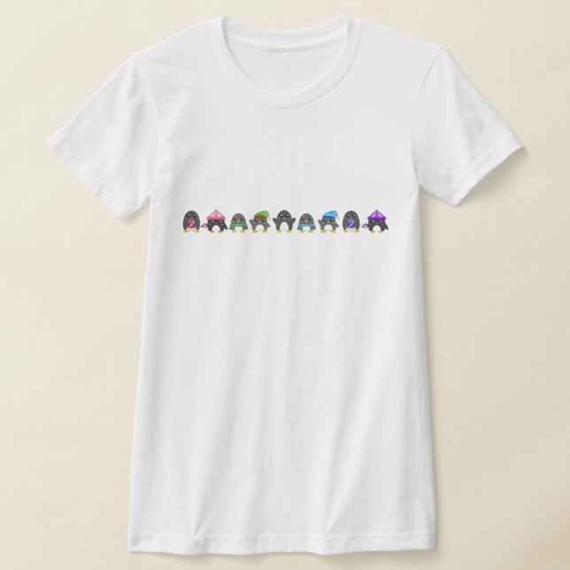 Pingvinparad T Shirt (Laydown)