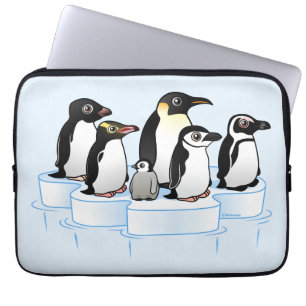 Pingvinparty Laptop Fodral