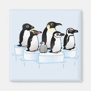Pingvinparty Magnet