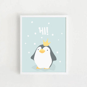 Pingvinposter Poster