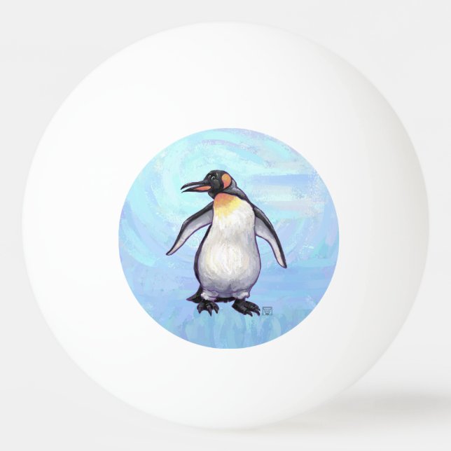 Pingvinpresentartiklar & Tillbehör Pingisboll (Baksidan)