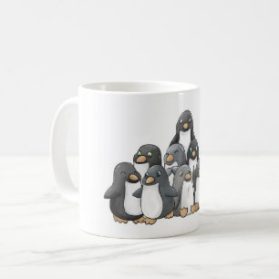 Pingvinpyramid Kaffemugg