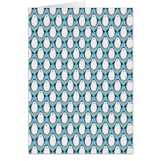 Pingvinrepetition Hälsningskort