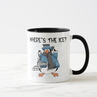 Pingvinskridskoåkning Mugg