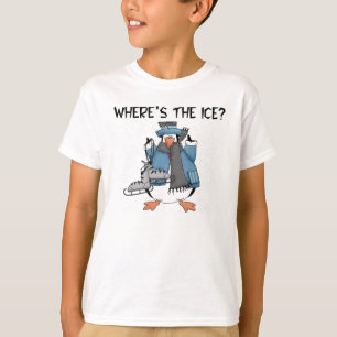 PingvinskridskoåkningTshirts och gåvor T-shirt