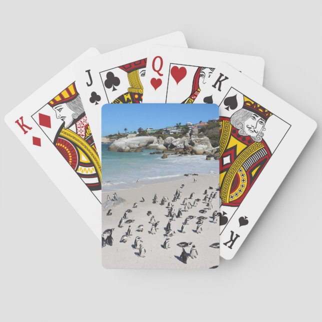 Pingvinstenblockstrand | Sydafrika Casinokort (Baksidan)