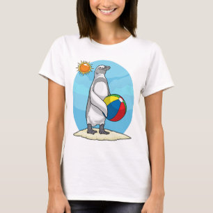 Pingvinstrand Vattenpolo sommar T Shirt