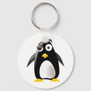Pingvintuxlinuxen avbildar nyckelring