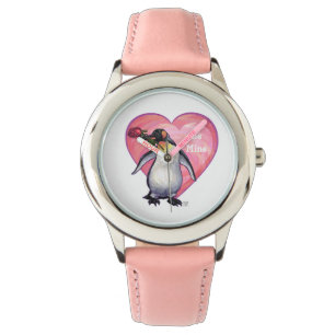 Pingvinvalentin dag armbandsur