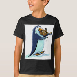 Pingvinviolinist T-shirt
