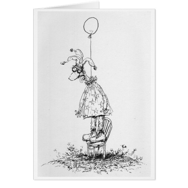 Pinheadkort Hälsningskort (Framsidan)