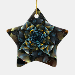 Pinjul Abstrakt Art Star Ornament