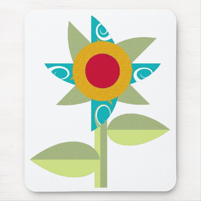 Pinjul Flower Mouse Pad Musmatta (Framsidan)