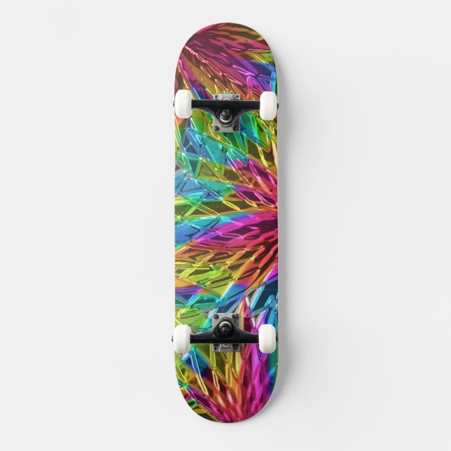 Pinjul Glass Art 1 Skateboard Bräda 20 Cm (Framsida)