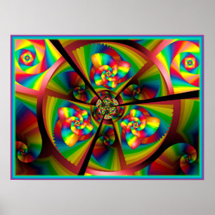 Pinjul Kaleidoscope Poster