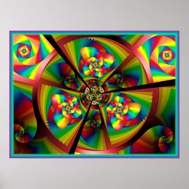 Pinjul Kaleidoscope Poster (Framsidan)