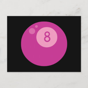 pink8ball vykort