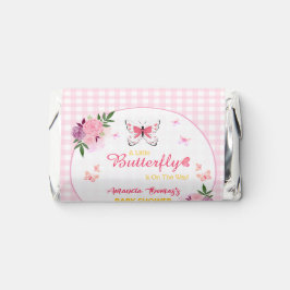 Pink A Little Butterfly Is On The Way Baby Shower 