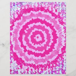 Pink Abstract Flower Scrapbook Paper Bulk Pages Reklamblad