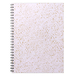 Pink and Gold Sparkle Notebook Anteckningsbok