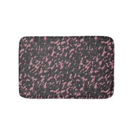pink and gray camo abstract badrumsmatta