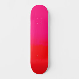 Pink and Orange Gradient  Mini Skateboard Bräda 18,5 Cm