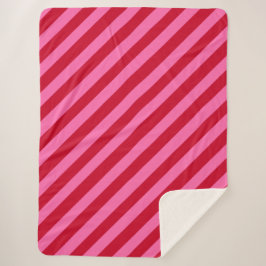 Pink and Red Christmas Peppermint Stripes