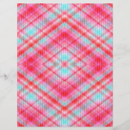 Pink Argyle Bulk Scrapbook Paper Pages Reklamblad