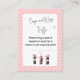 Pink Baby Soda Ready to POP Diaper or Wipes Tilläggskort
