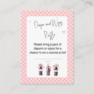 Pink Baby Soda Ready to POP Diaper or Wipes  Tilläggskort