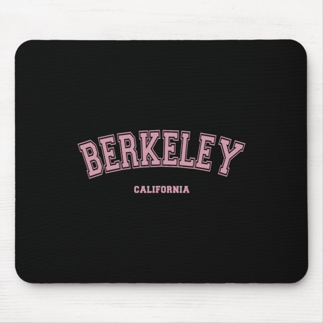 Pink Berkeley California Ca Varsity Style On Berke Musmatta (Framsidan)
