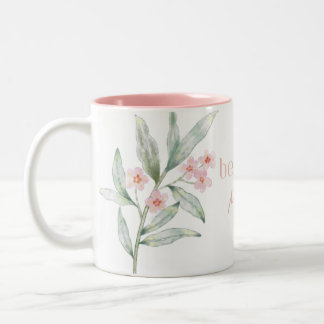 Pink Best mom ever - Coffe mug, Mother’s Day Gift Två-Tonad Mugg