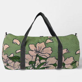 Pink Blossom Cascade Duffle Bag