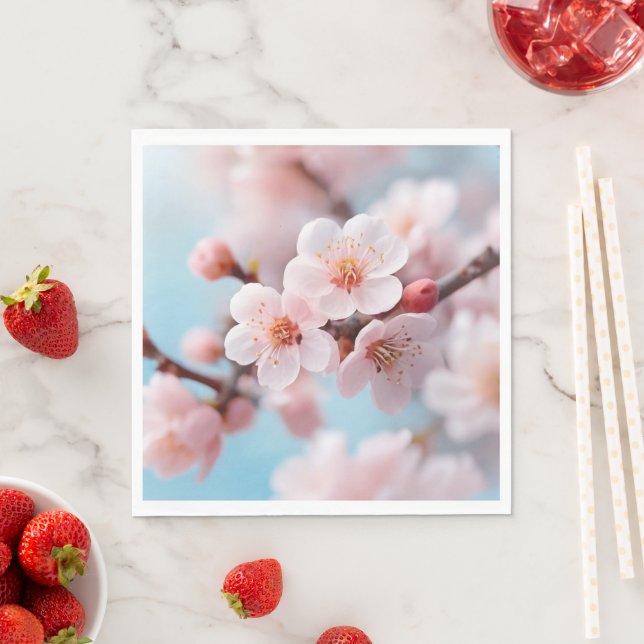 Pink Blossom Magic   Paper Napkin  Pappersservett (Insitu)