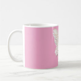 Pink Blush Fairy Wings Kaffemugg