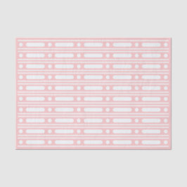 Pink Bone Inlay Dots Border Decoupage Paper