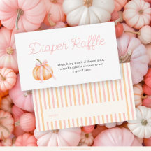 Pink Bow Pumpa Blöja Lotteri Baby Shower