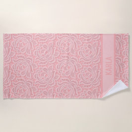 Pink Bridal Faux Lace Bachelorette 