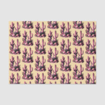 Pink Cacti Batch-Tan Background