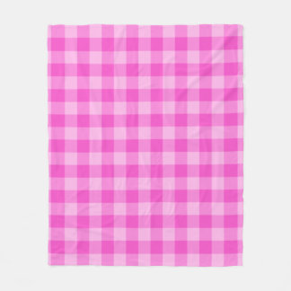Pink Checkered Square Seamless Pattern  Fleecefilt