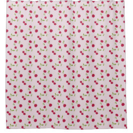 Pink Cherry Print Pattern Pink Cute