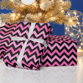 Pink Chevron Breast Cancer Awareness Pattern Presentpapper