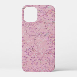 Pink Chinoiserie Bird Floral Elegant